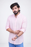 Pink Striped Full-Hand Shirt