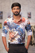 Imported Stone-Work Party-Wear Shirt