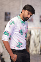 Imported Stone-Work Party-Wear Shirt