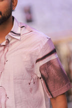 Printed Half-Hand Shirt