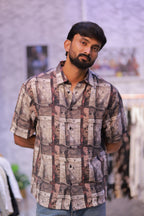 Printed Half-Hand Shirt