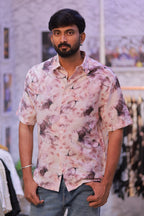 Printed Half-Hand Shirt