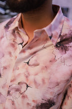 Printed Half-Hand Shirt