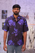 Printed Half-Hand Shirt