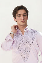 Lavender Embellished Shirt
