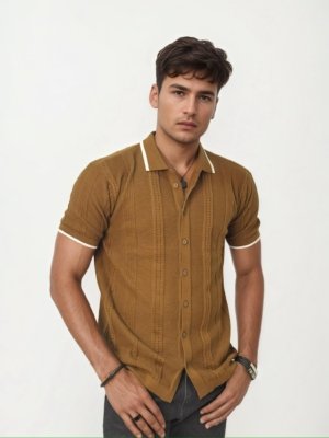 Brown Polo T-Shirt