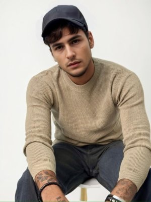 Beige Sweat-Shirt