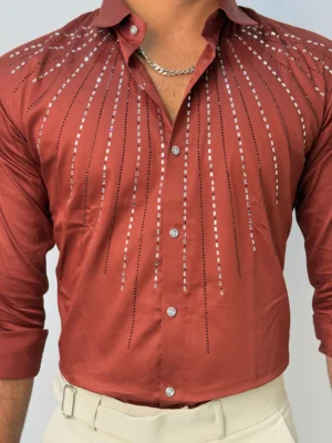 Maroon Party Wear