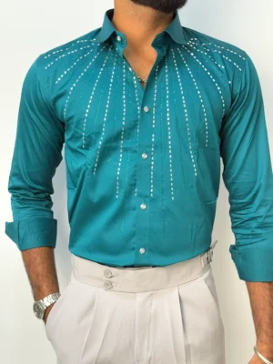 Blue Party Wear