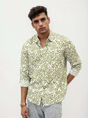 Printed Shirt - Green