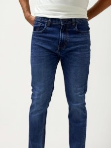 Navy slim fit jeans