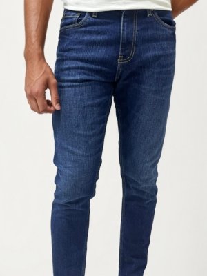Navy slim fit jeans
