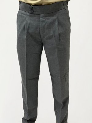 Classic Gray Gurkha Trousers