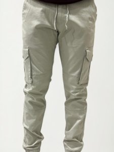 Light Grey Cargo Joggers