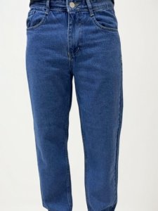 Blue Straight Fit Denim Jeans