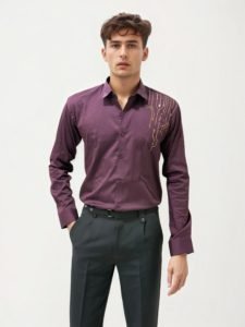 Wine Sticker Work Party Wear