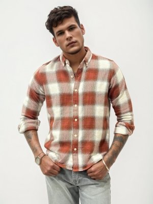 Checked Regular Fit Shirt