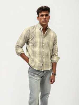 Checked Regular Fit Shirt