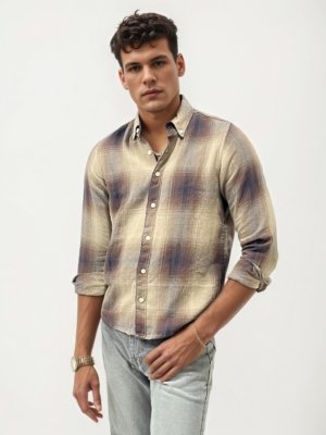 Checked Regular Fit Shirt