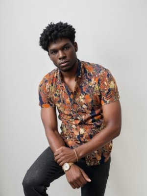 Viscos Half-Hand Printed Shirt