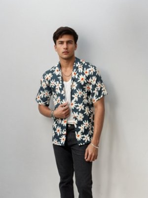 Half-Hand Printed Shirt