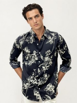 Floral Printed Fullhand Shirt
