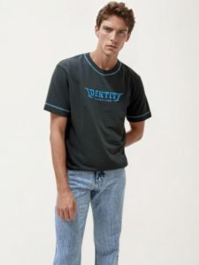 Light Blue Straight Fit Denim