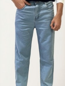 Light blue Straight Fit Denim Jean