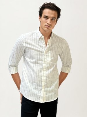 White striped Fullhand shirt
