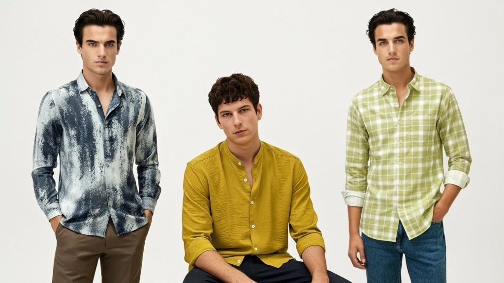 Fiozz long-sleeve shirts – smart, sleek, and versatile for work-to-casual style  