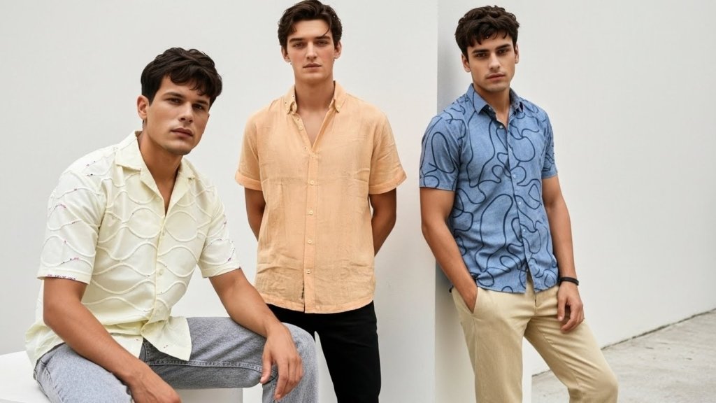Fiozz half-sleeve shirts – versatile, casual yet formal, perfect for everyday wear